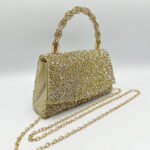 Cara Gold Handle Clutch