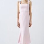 Access Pink Midi Dress