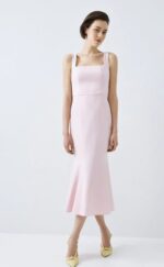 Access Pink Midi Dress